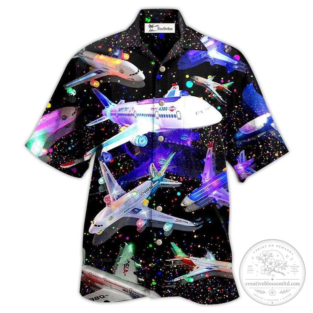 Airplane Fly To Dreams Hawaiian Shirt for Men and Women