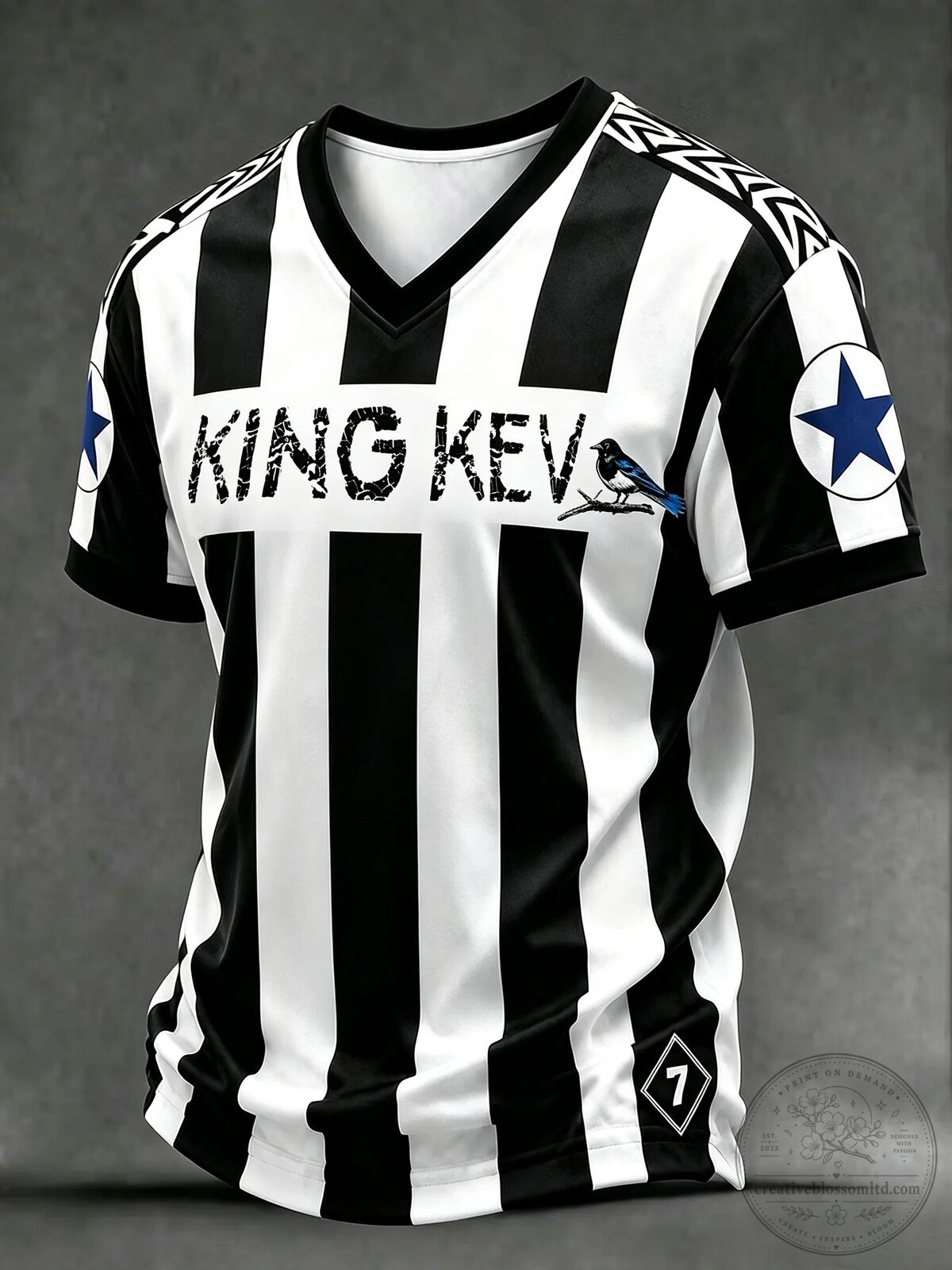 Newcastle United King Kevin Keegan Football Jersey