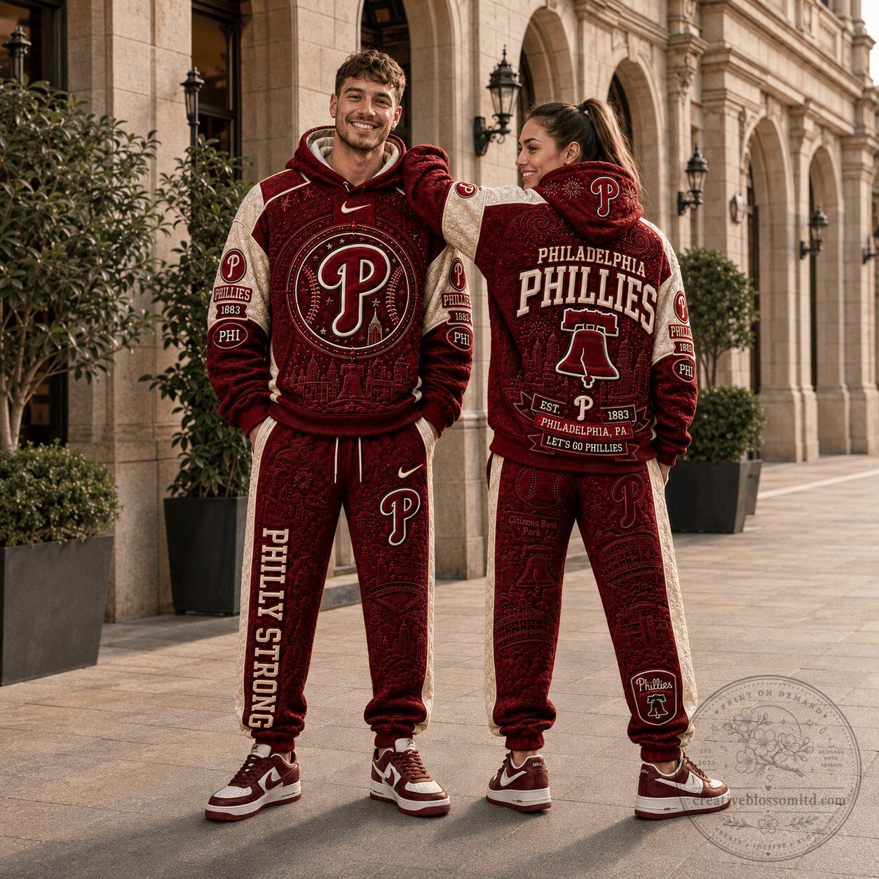 NHVH Matching Set of Hoodies and Joggers by PPP