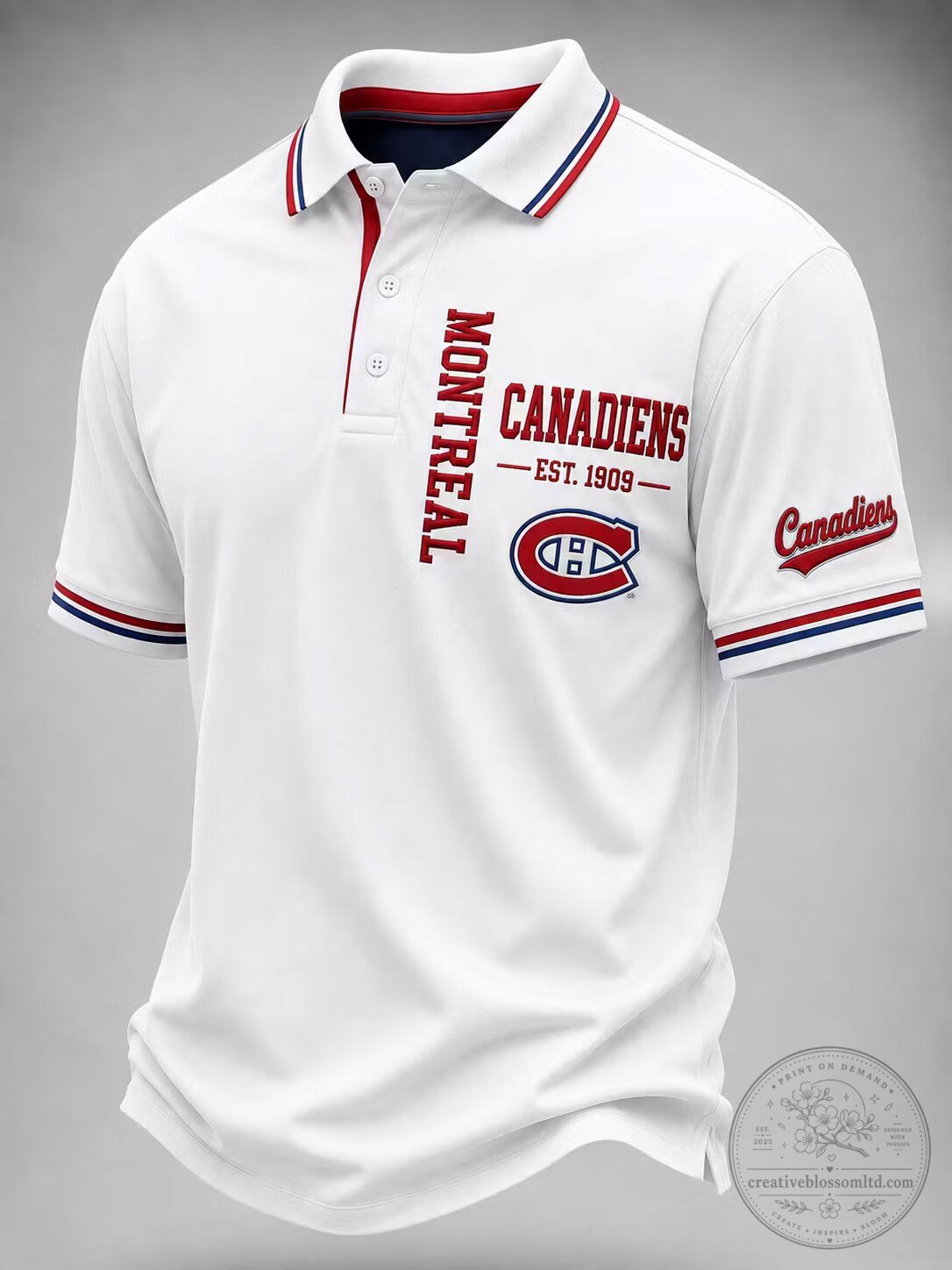 Montreal Canadiens National Hockey League Fan Polo Shirt