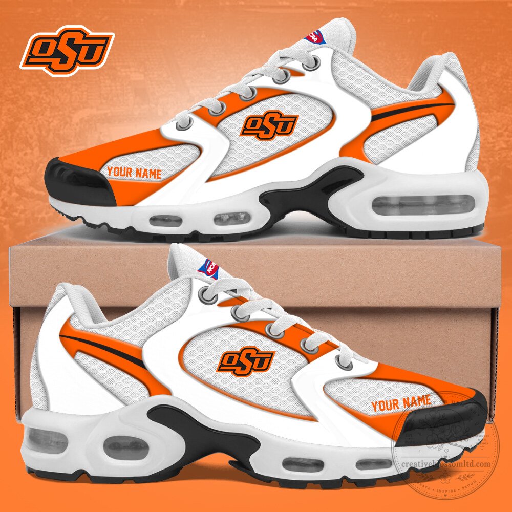 Oklahoma State Cowboys Personalized Air Max Plus Sneakers