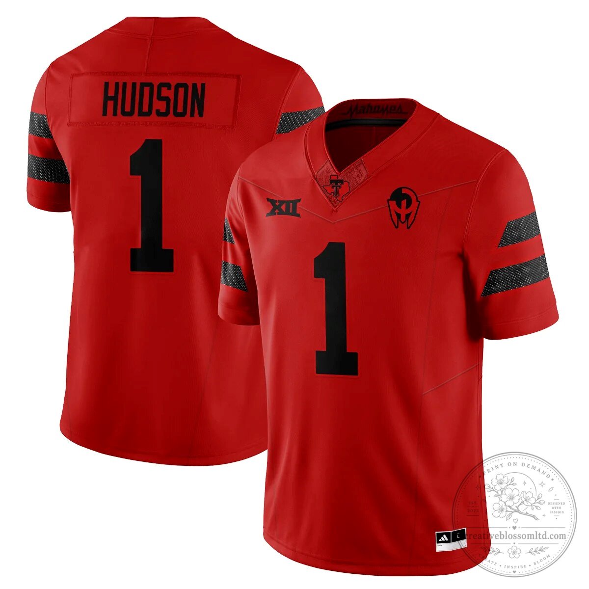 Texas Tech Red Raiders Patrick Mahomes Black Football Jersey 31 Texas Tech Red Raiders Patrick Mahomes Black Football Jersey