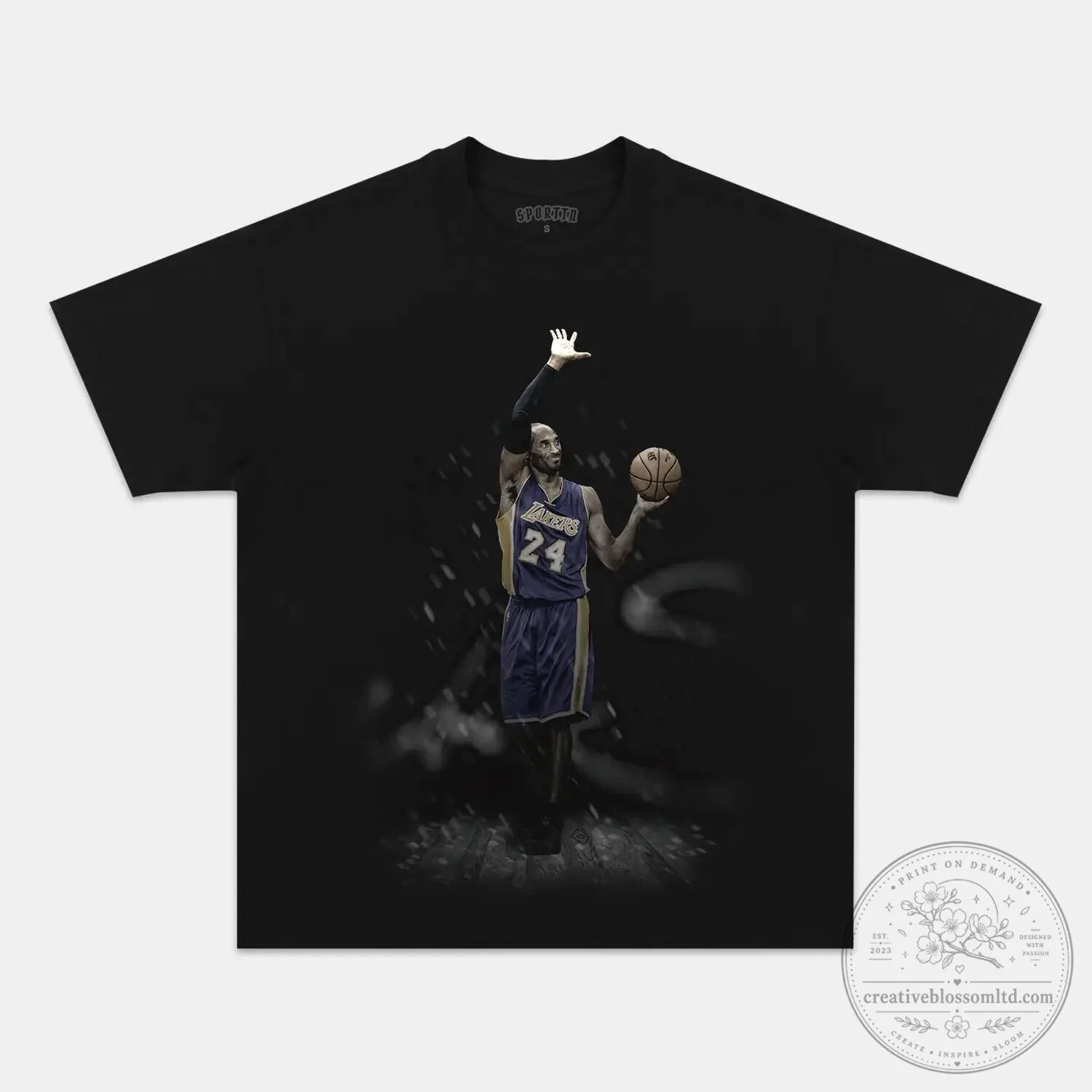Kobe Bryant Los Angeles Lakers Basketball Legend Graphic T-Shirt