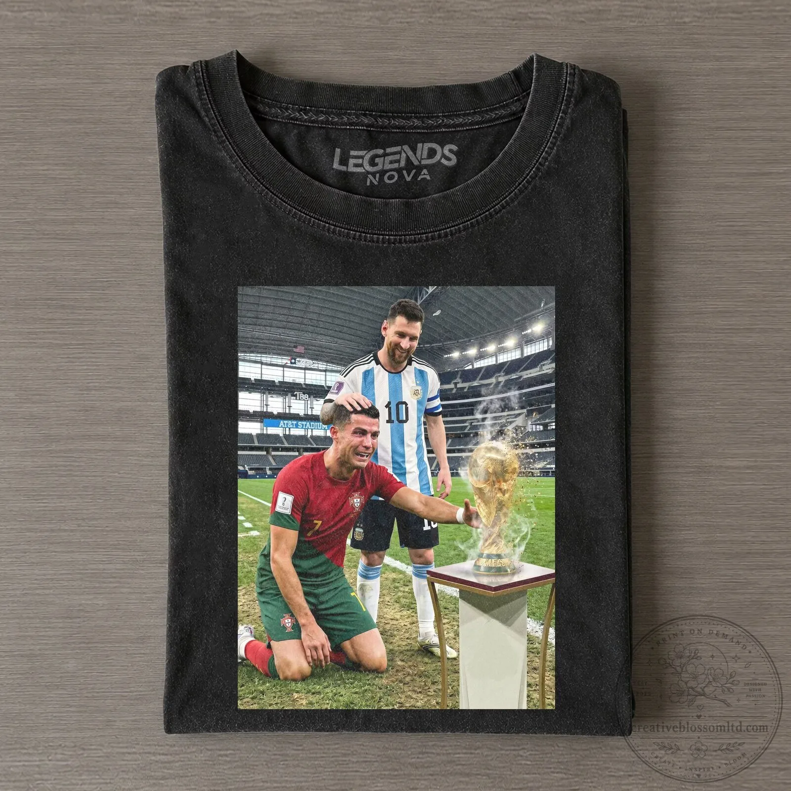 Cristiano Ronaldo and Lionel Messi World Cup 2022 T-Shirt