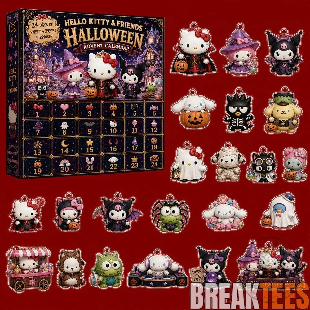 2026 Halloween Advent Calendar featuring Hello Kitty and Friends