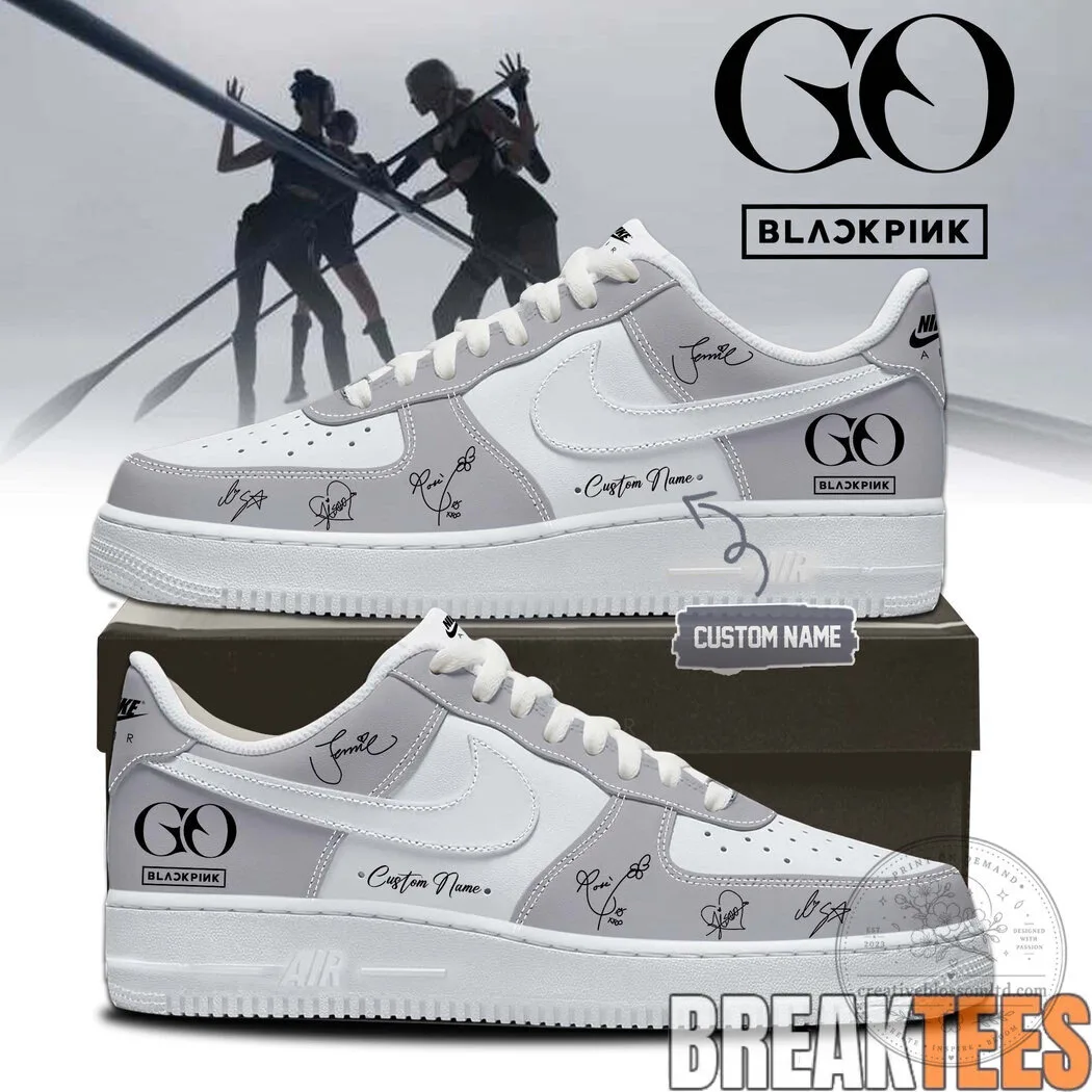 Blackpink GO Music Video Limited Edition Signature Air Force 1 Shoes