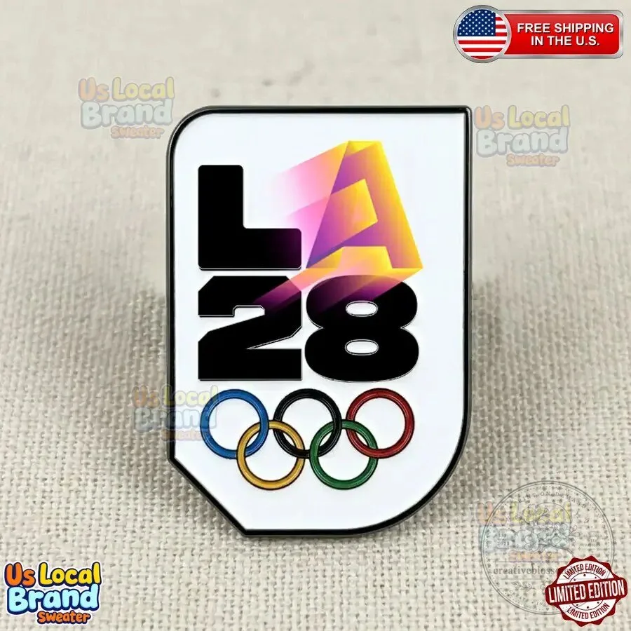 Adam Rippon LA28 Olympics Los Angeles 2028 Summer Games Enamel Pin 5 Adam Rippon LA28 Olympics Los Angeles 2028 Summer Games Enamel Pin