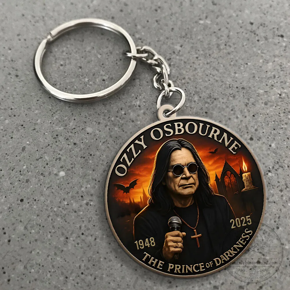 Ozzy Osbourne The Prince of Darkness Commemorative Keychain 2 Ozzy Osbourne The Prince of Darkness Commemorative Keychain