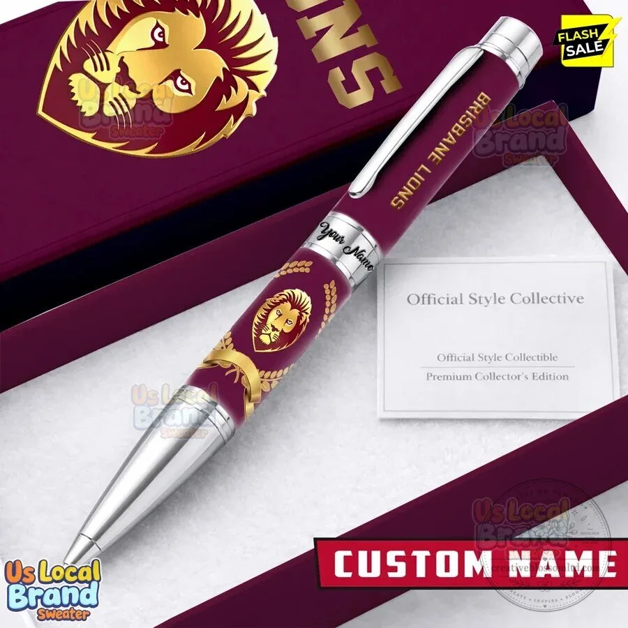 Brisbane Lions Australian Football League Commemorative Rollerball Pen