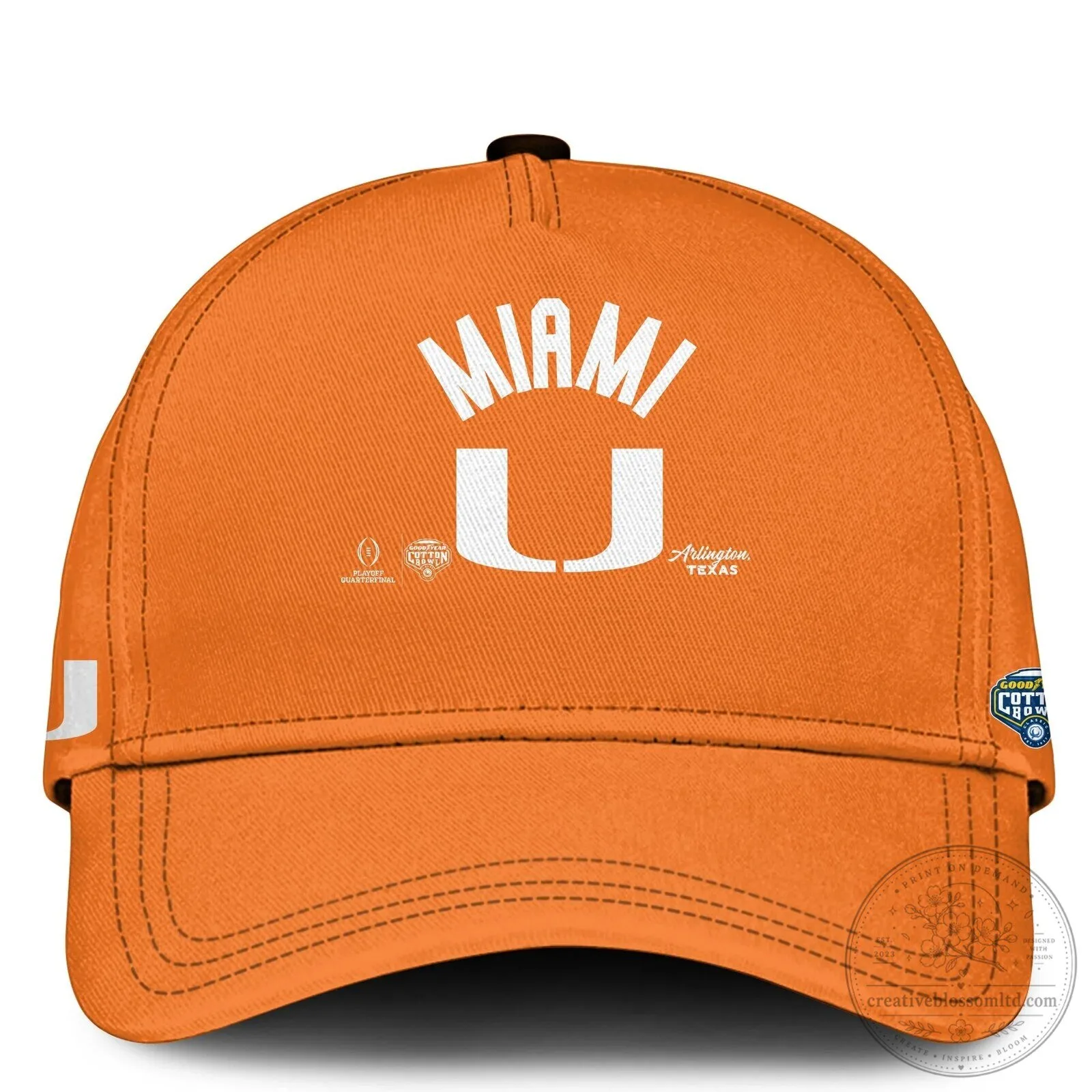 Miami Hurricanes Football Cotton Bowl Champions 2025 Orange Sweatshirt 8 Miami Hurricanes Football Cotton Bowl Champions 2025 Orange Sweatshirt