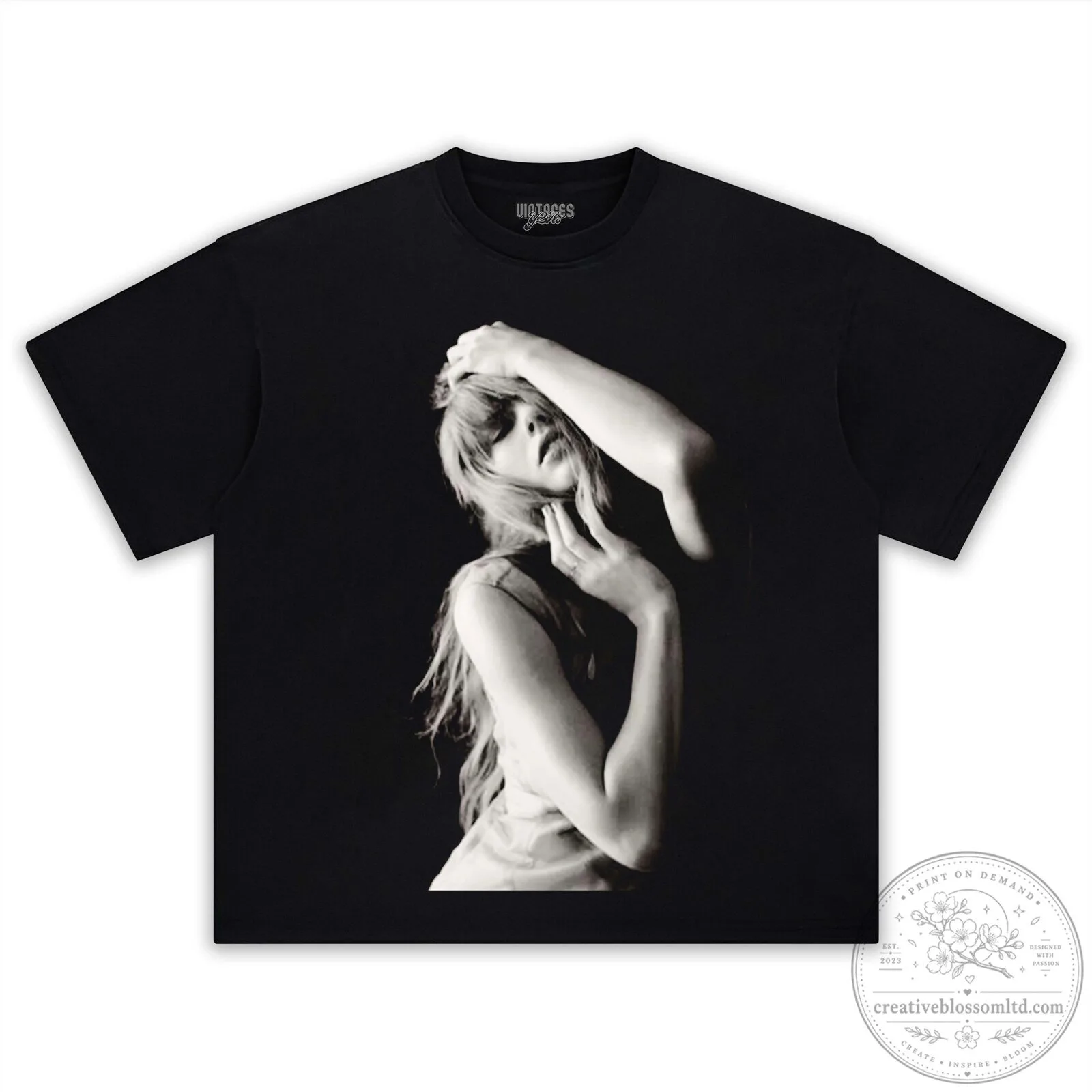 Taylor Swift The Tortured Poets Department Album Cover T-Shirt