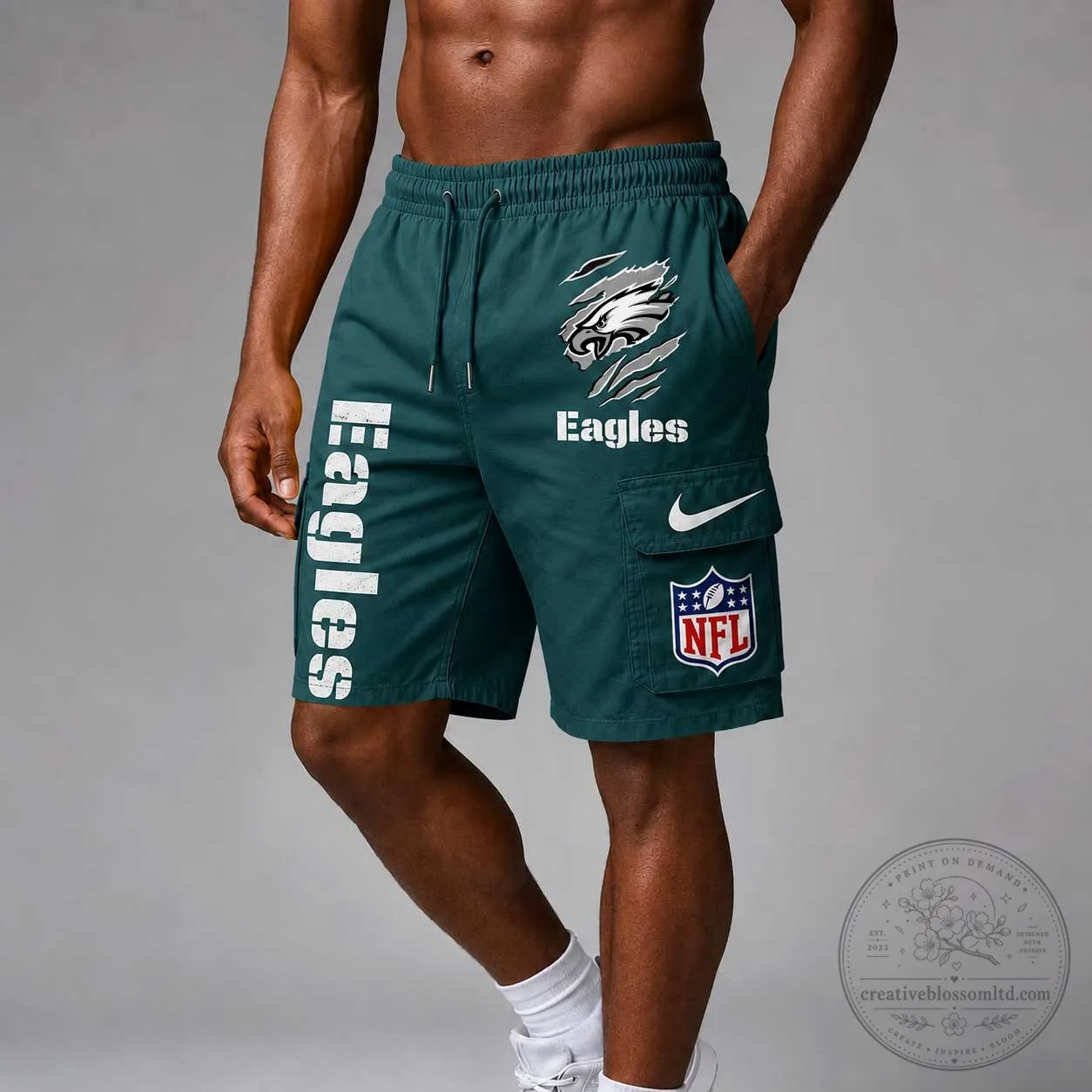 Philadelphia Eagles National Football League Cargo Shorts