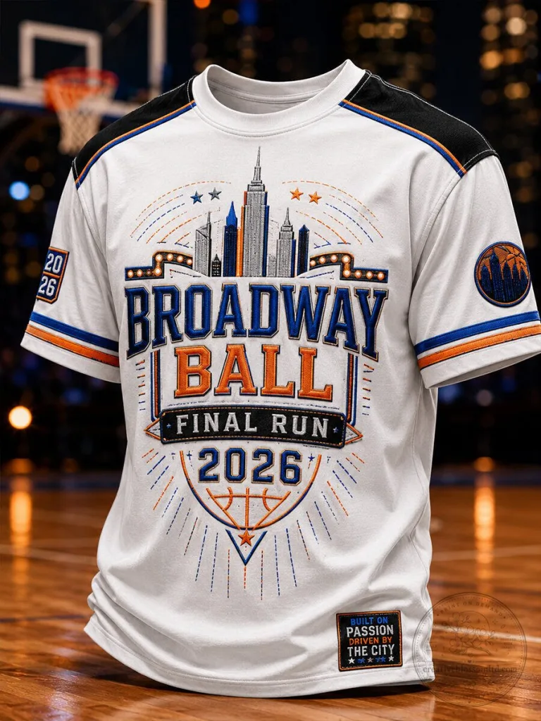 Broadway Ball Final Run 2026 Basketball Fan Shirt
