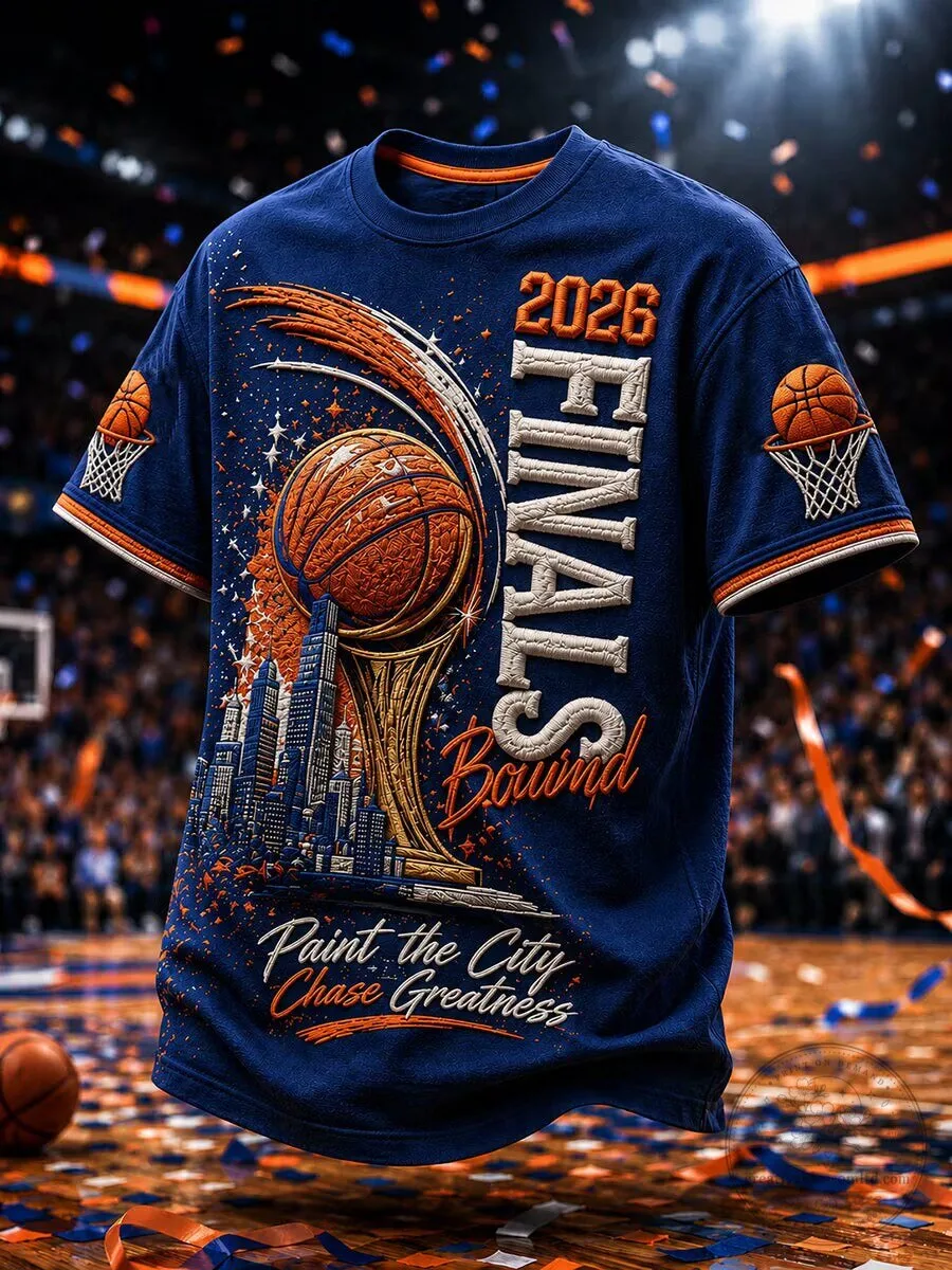 2026 Finals Bound Basketball Fan Shirt Paint the City Chase Greatness T-Shirt
