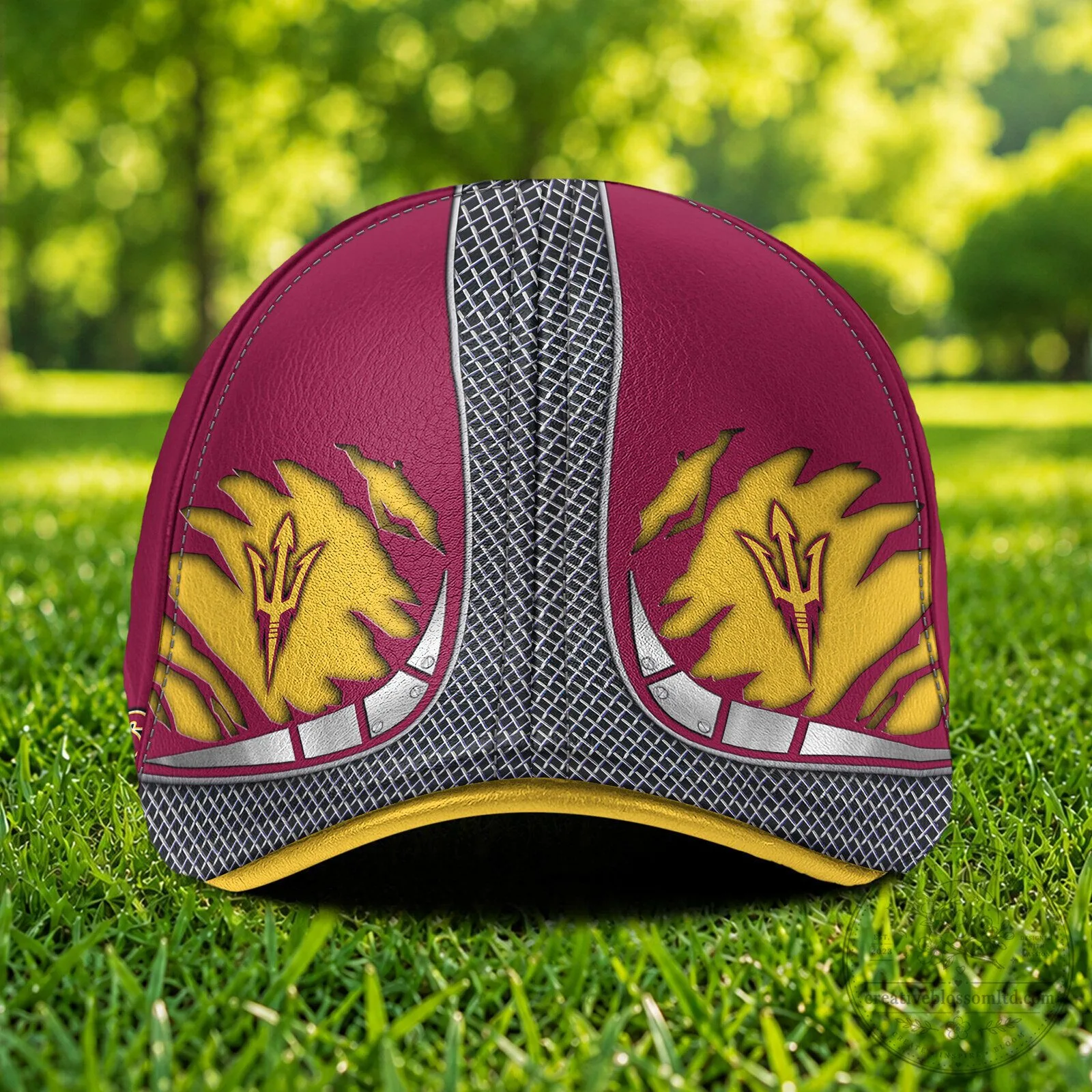 Arizona State Sun Devils NCAA Maroon and Gold Ivy Cap Flat Cap 10 Arizona State Sun Devils NCAA Maroon and Gold Ivy Cap Flat Cap
