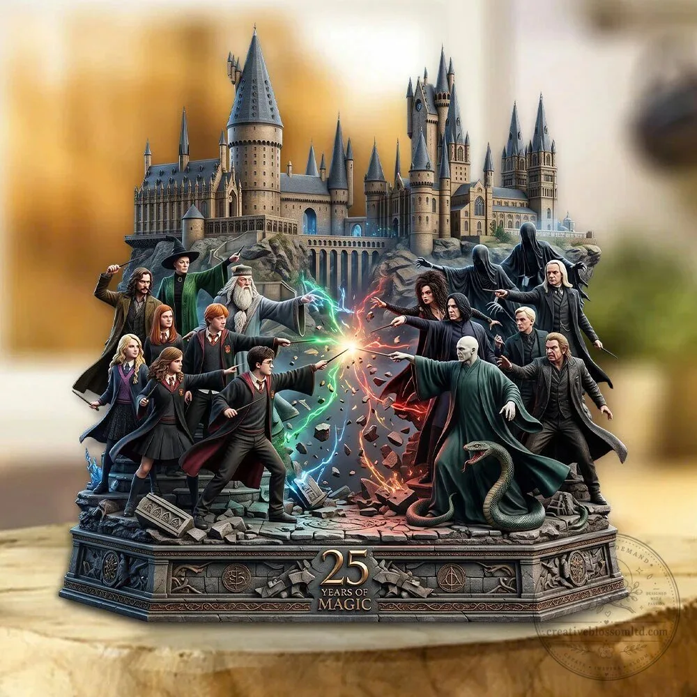 Harry Potter 25th Anniversary Years of Magic Acrylic Plaque
