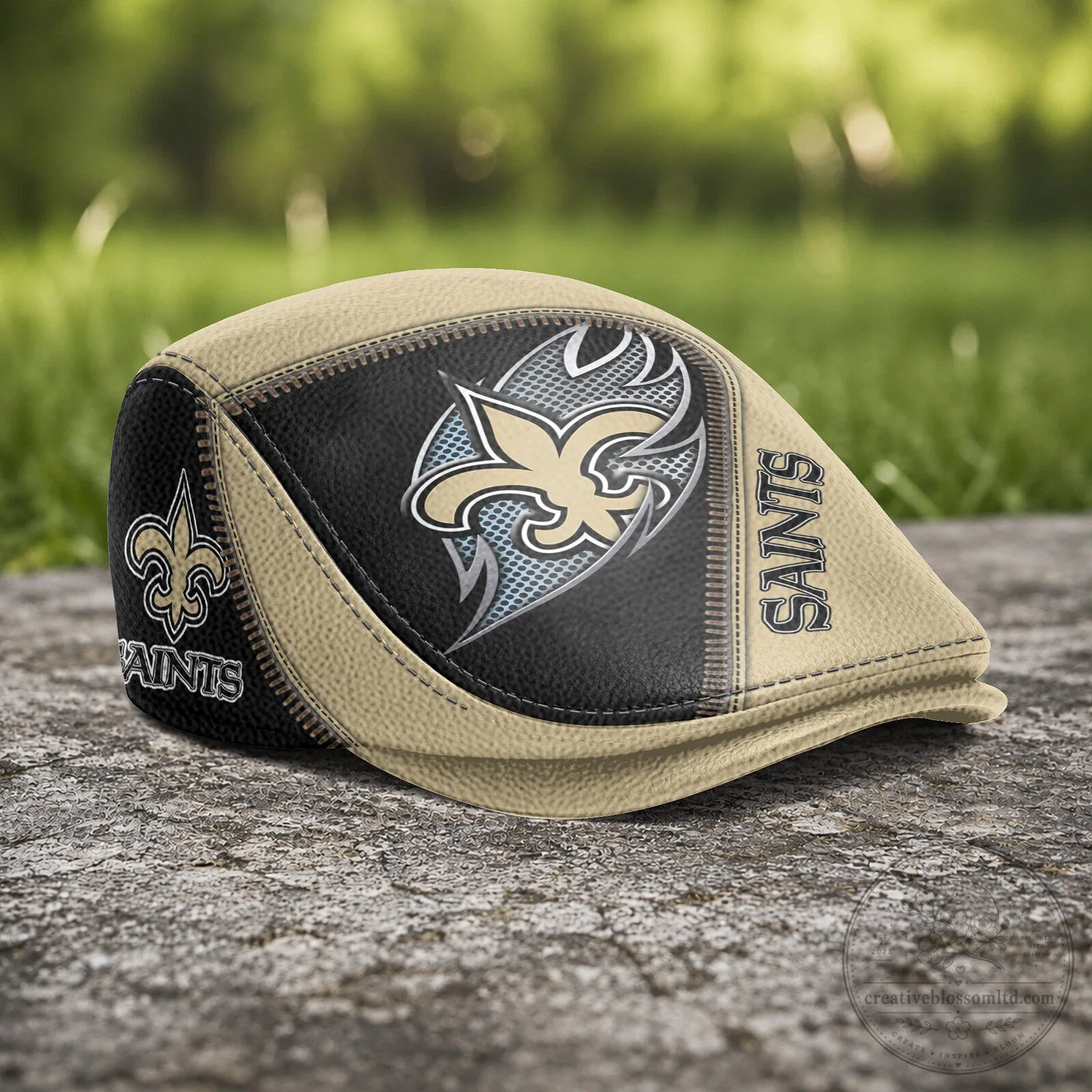 New Orleans Saints National Football League Golf Cap Hat 2 New Orleans Saints National Football League Golf Cap Hat