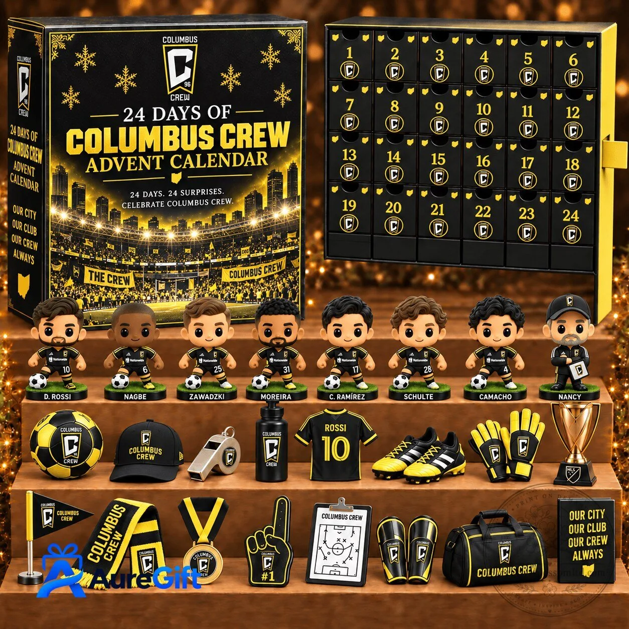 Columbus Crew Soccer Team 24 Day Advent Calendar Blind Box