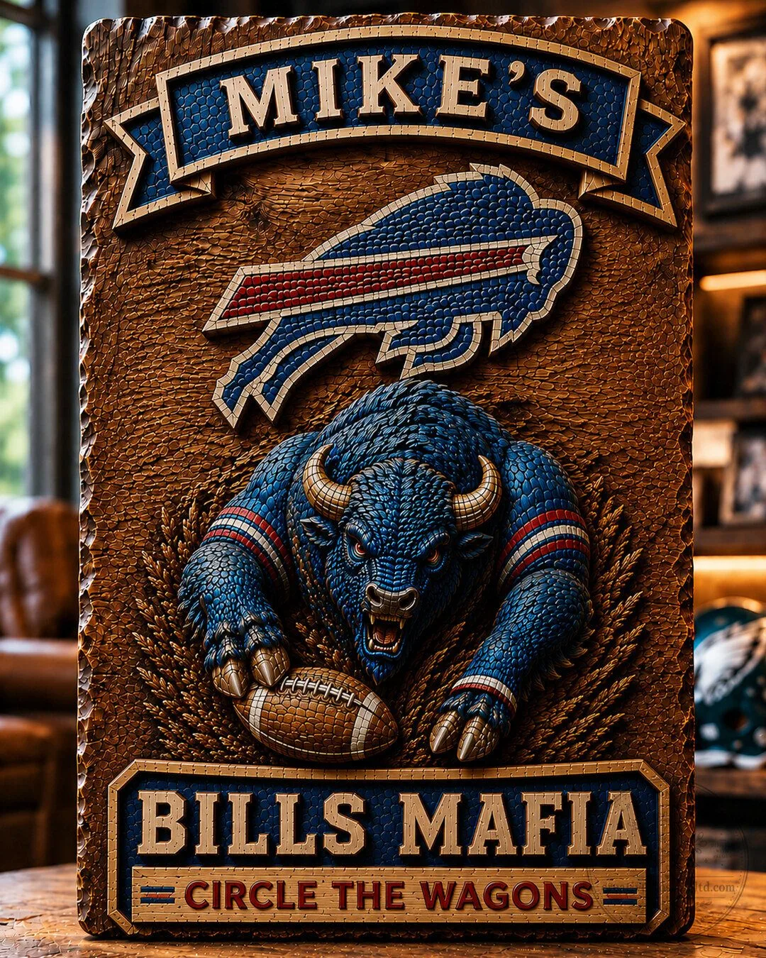 Philadelphia Eagles Mike's Go Birds Fly Eagles Fly Football Wall Art Sign 73 Philadelphia Eagles Mike