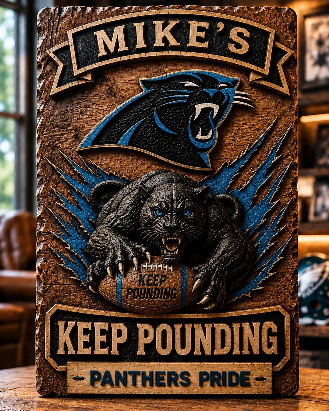 Philadelphia Eagles Mike's Go Birds Fly Eagles Fly Football Wall Art Sign 75 Philadelphia Eagles Mike