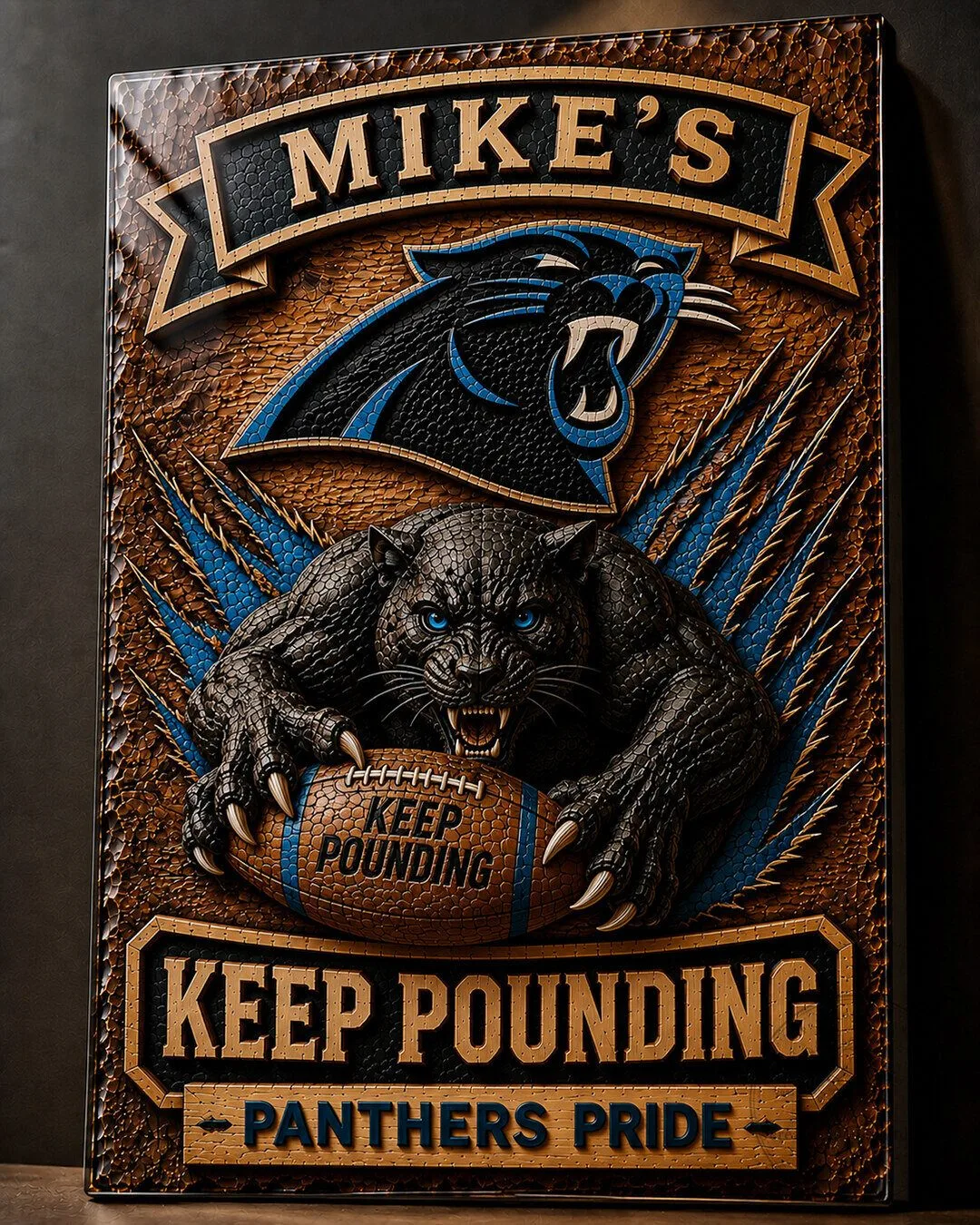 Philadelphia Eagles Mike's Go Birds Fly Eagles Fly Football Wall Art Sign 76 Philadelphia Eagles Mike