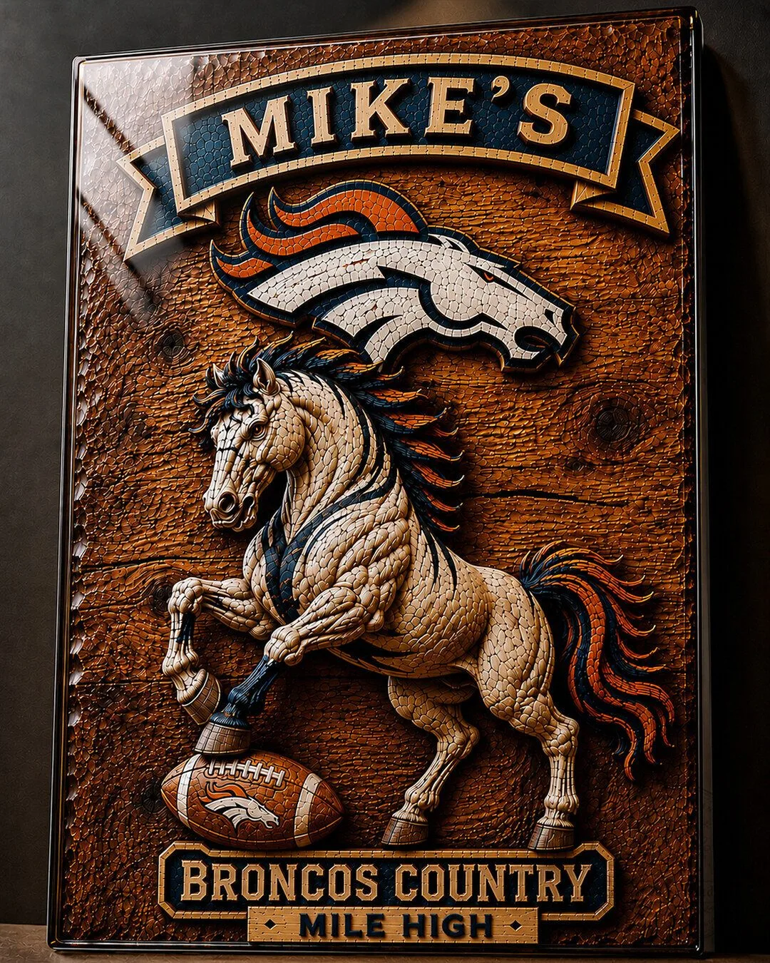 Philadelphia Eagles Mike's Go Birds Fly Eagles Fly Football Wall Art Sign 86 Philadelphia Eagles Mike