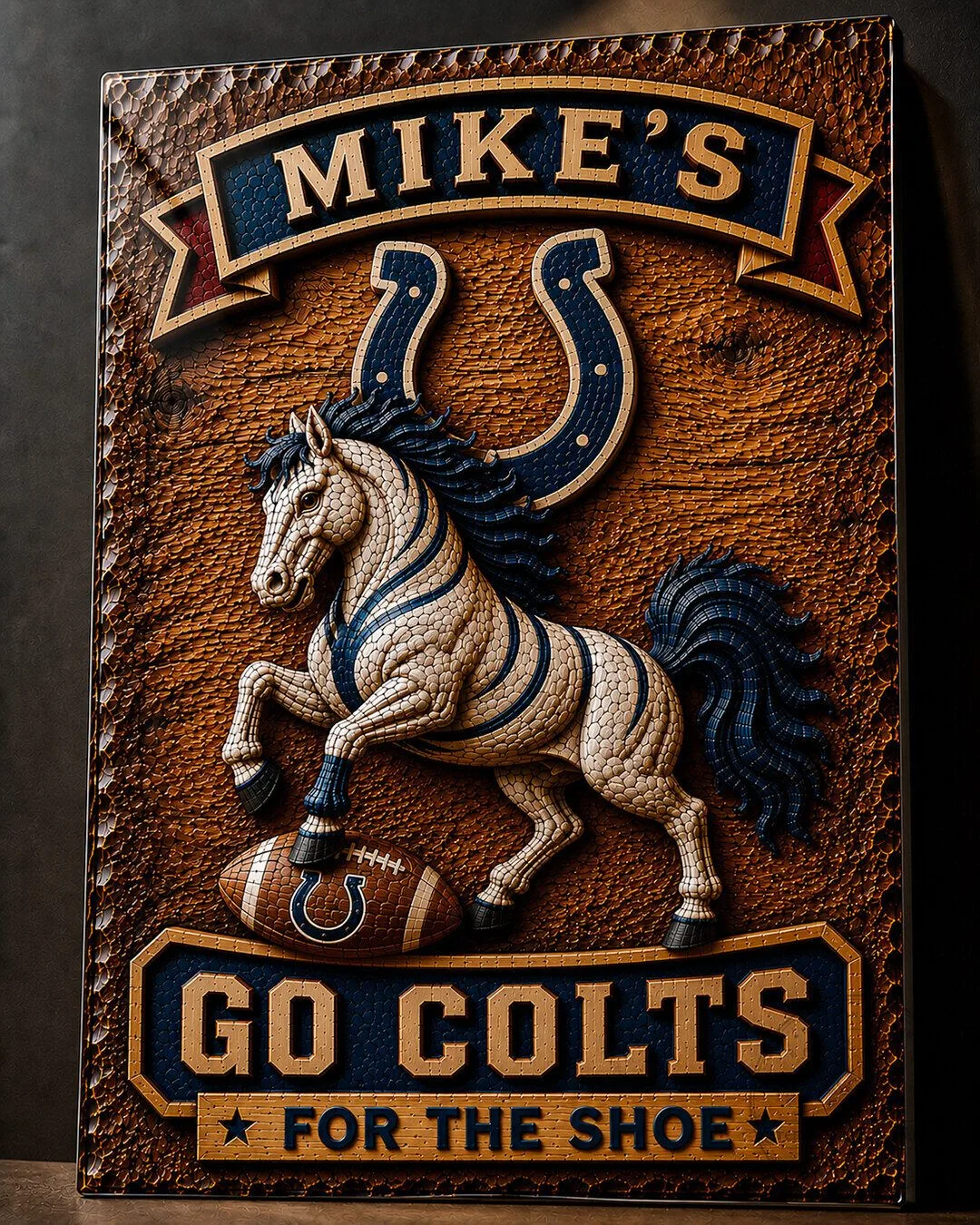 Philadelphia Eagles Mike's Go Birds Fly Eagles Fly Football Wall Art Sign 94 Philadelphia Eagles Mike