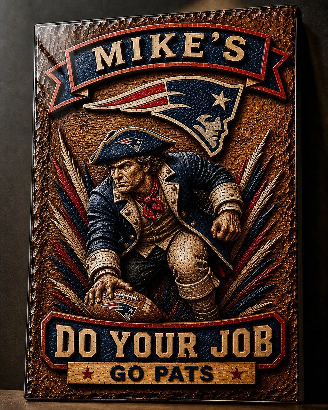 Philadelphia Eagles Mike's Go Birds Fly Eagles Fly Football Wall Art Sign 108 Philadelphia Eagles Mike