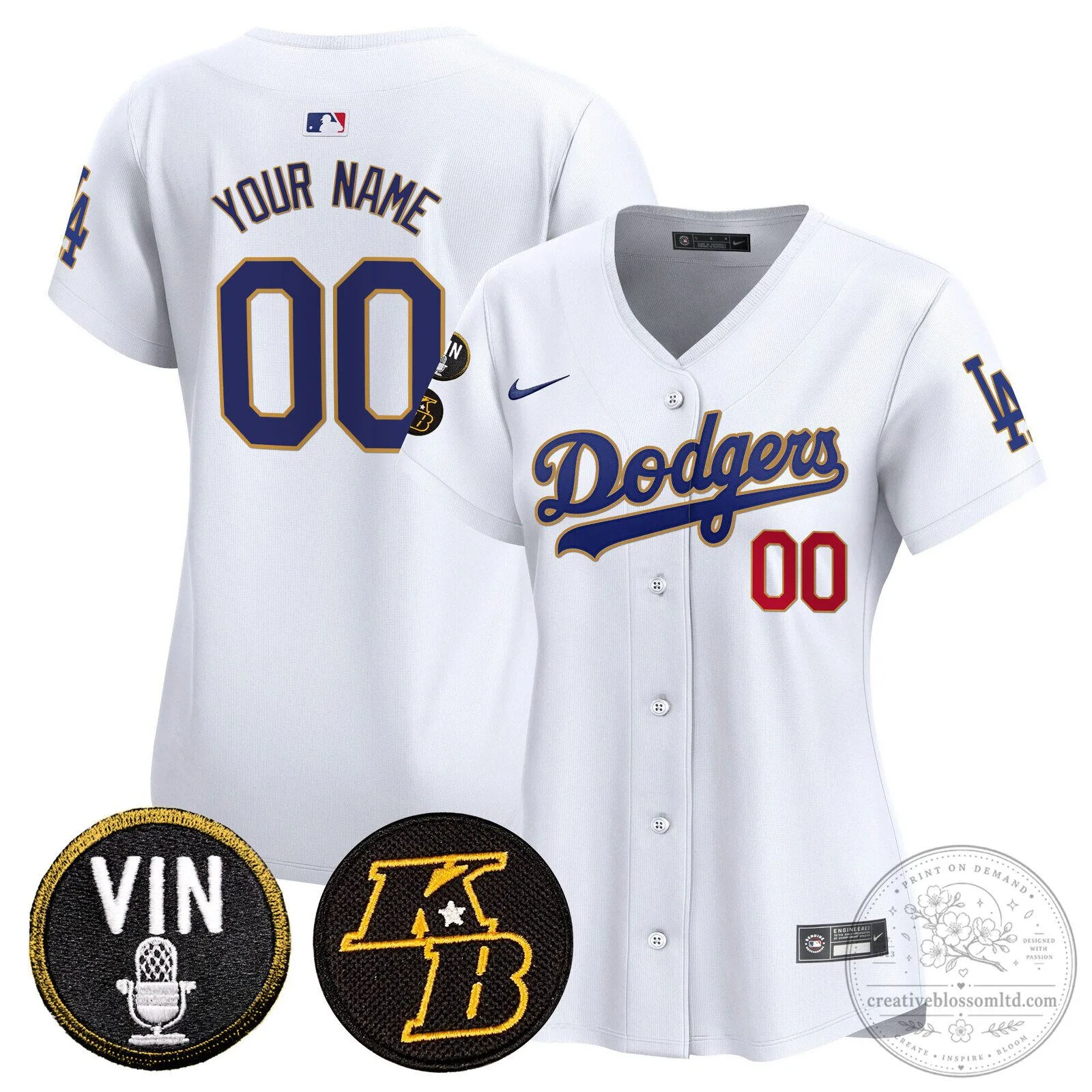 Los Angeles Dodgers Black Gold Trim Vapor Premier Limited Custom Baseball Jersey 23 Los Angeles Dodgers Black Gold Trim Vapor Premier Limited Custom Baseball Jersey