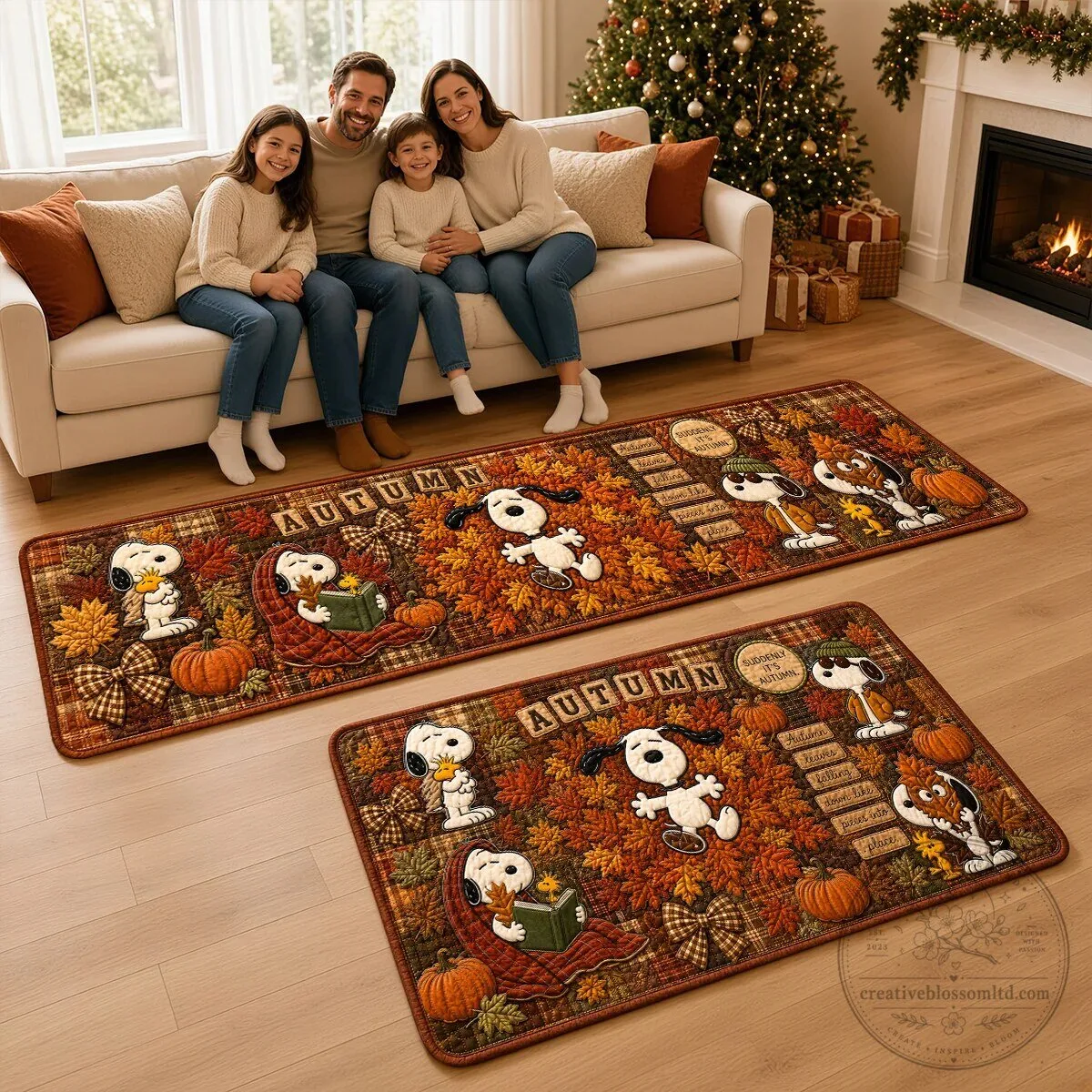 Snoopy Peanuts Autumn Fall Foliage Patchwork Kitchen Runner Rug Mat Set 9 Snoopy Peanuts Autumn Fall Foliage Patchwork Kitchen Runner Rug Mat Set