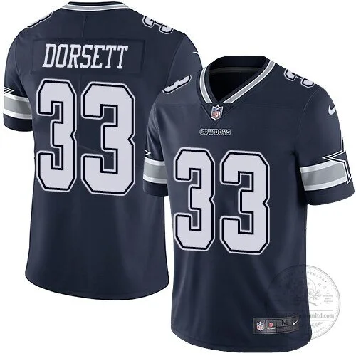 Dallas Cowboys Football Tony Dorsett Navy Blue Number 33 Stitched Jersey
