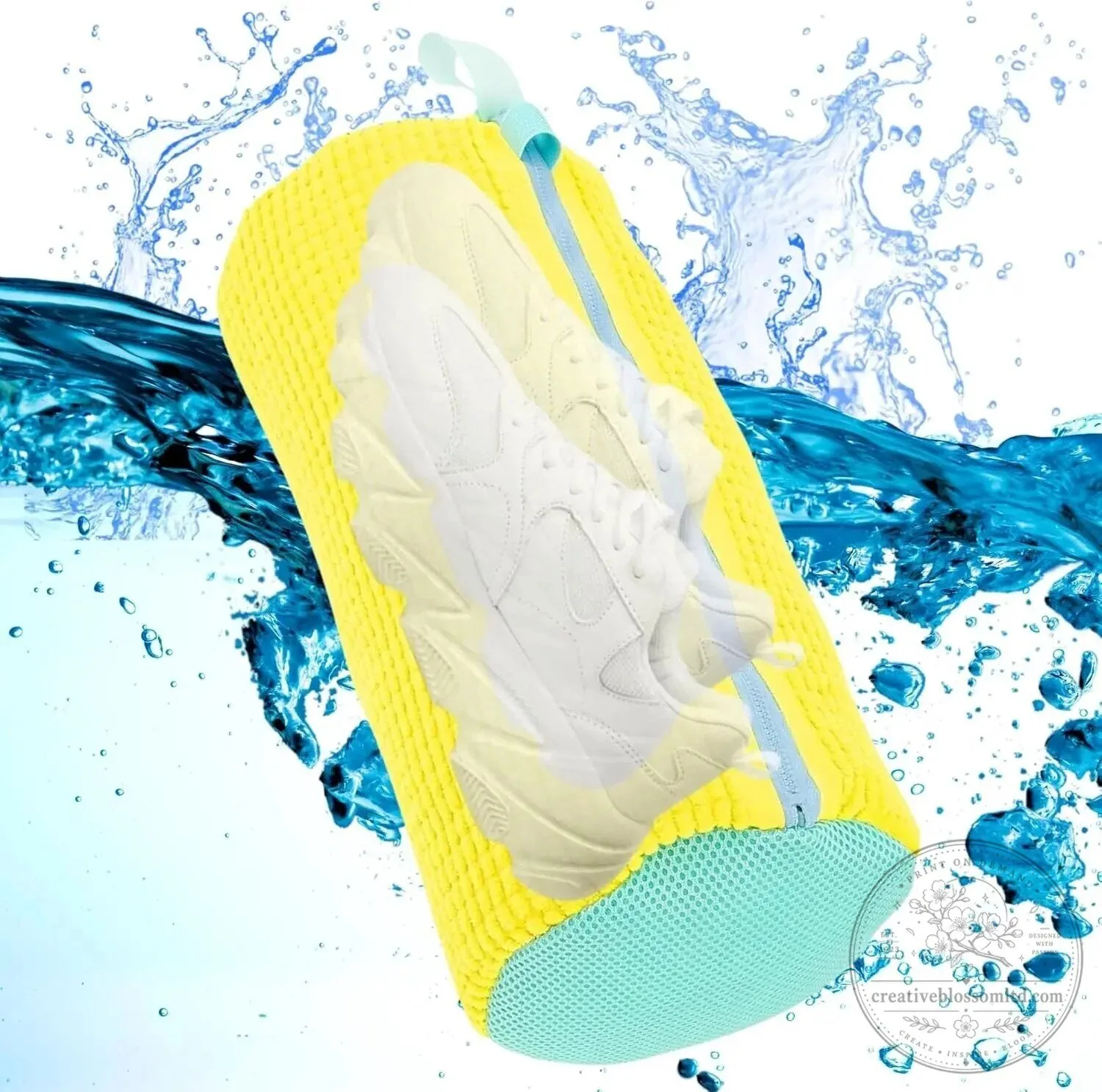 Shoe Washing Bag for Sneakers and Footwear, Machine Washable Laundry Bag 16 Shoe Washing Bag for Sneakers and Footwear, Machine Washable Laundry Bag