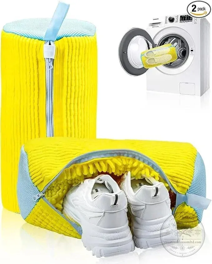 Shoe Washing Bag for Sneakers and Footwear, Machine Washable Laundry Bag 18 Shoe Washing Bag for Sneakers and Footwear, Machine Washable Laundry Bag
