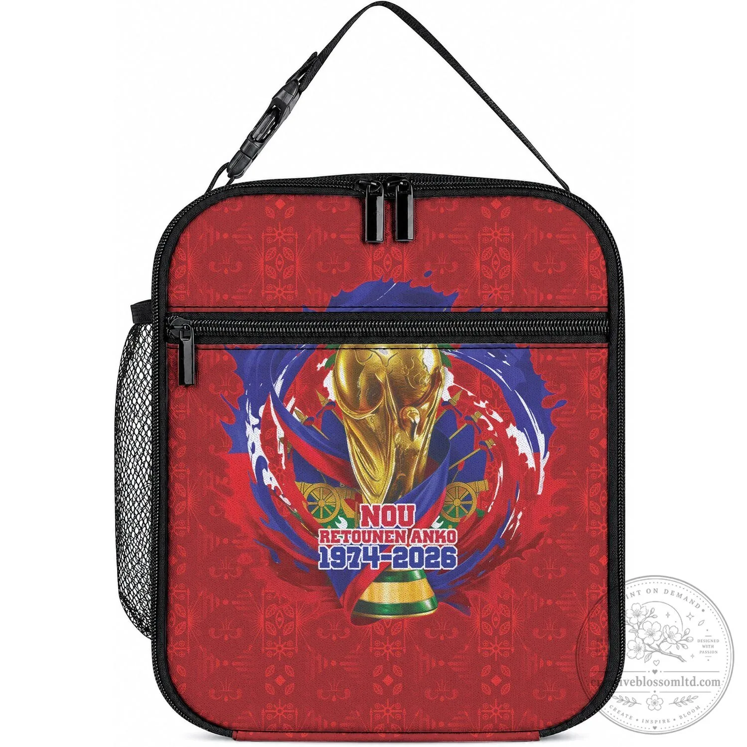 Haiti Grenadiers Alaso Nou Retounen Anko 1974-2026 Insulated Lunch Bag