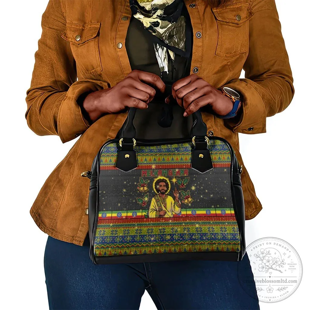 Ethiopian Melkam Genna Jesus Christ Christmas Shoulder Handbag 10 Ethiopian Melkam Genna Jesus Christ Christmas Shoulder Handbag