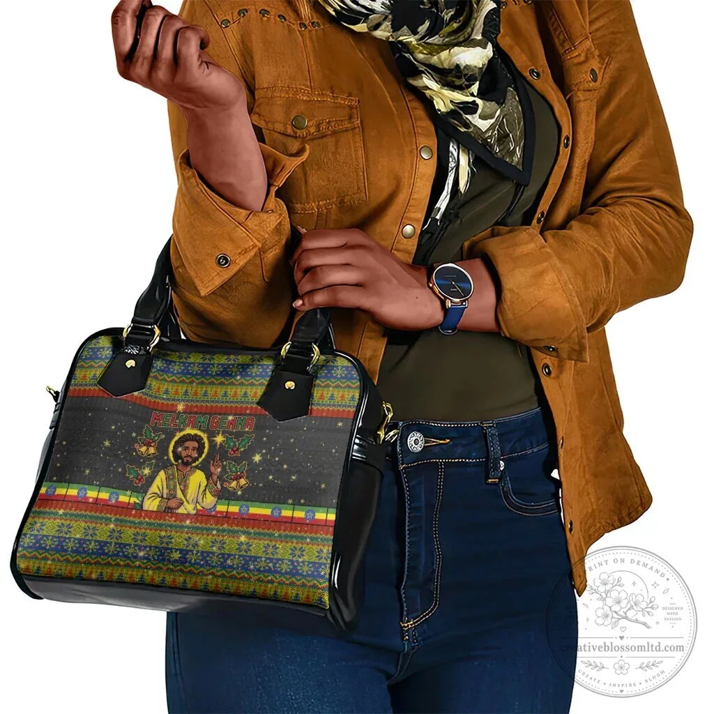 Ethiopian Melkam Genna Jesus Christ Christmas Shoulder Handbag 11 Ethiopian Melkam Genna Jesus Christ Christmas Shoulder Handbag