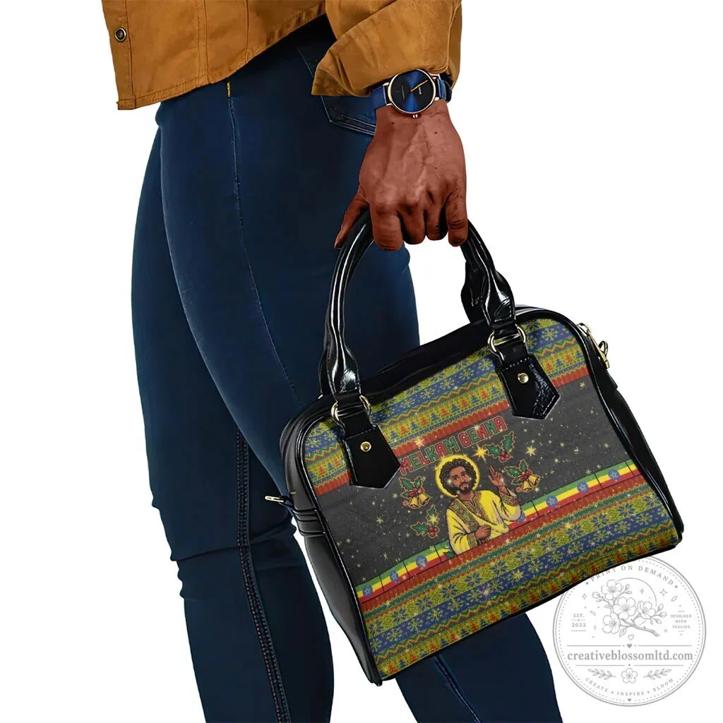Ethiopian Melkam Genna Jesus Christ Christmas Shoulder Handbag 12 Ethiopian Melkam Genna Jesus Christ Christmas Shoulder Handbag