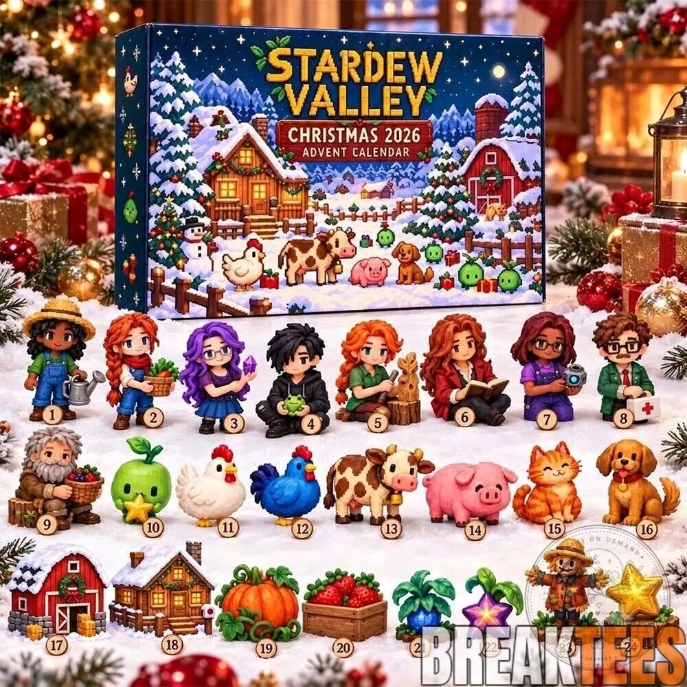 Stardew Valley Christmas 2026 Advent Calendar with Figurines and Accessories 2D